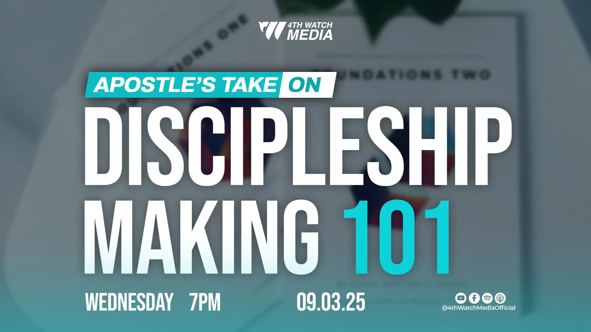 Discipleship Making 101 | September 3, 2025